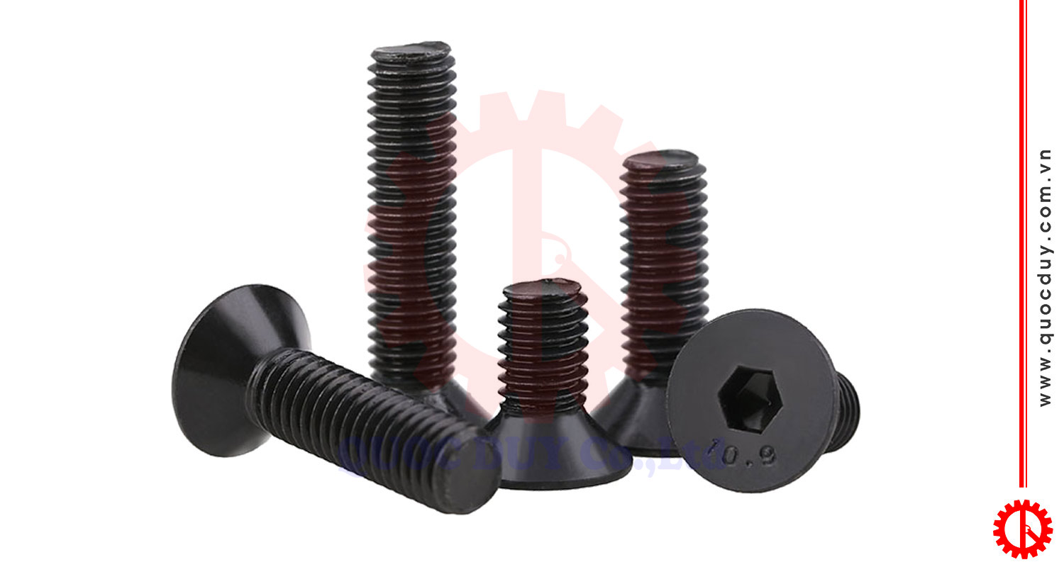 Ốc bông mai - Bulong lục giác chìm đầu bằng | Quốc Duy