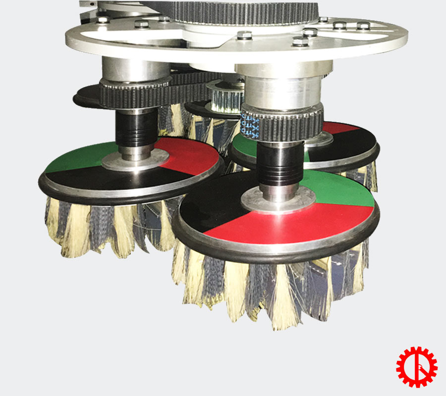 Trục chà nhám chổi | Quốc Duy