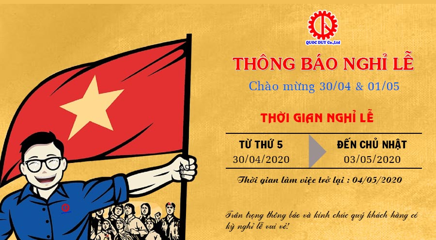 nội dung nghỉ lễ 30-04 và 01-05
