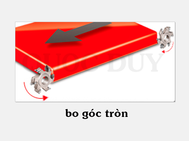 bo góc tròn dán cạnh | quốc duy