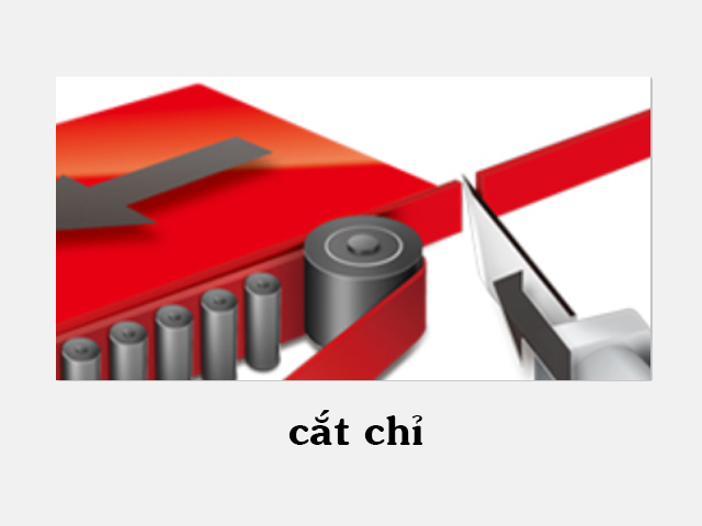 cắt chỉ dán cạnh | quốc duy