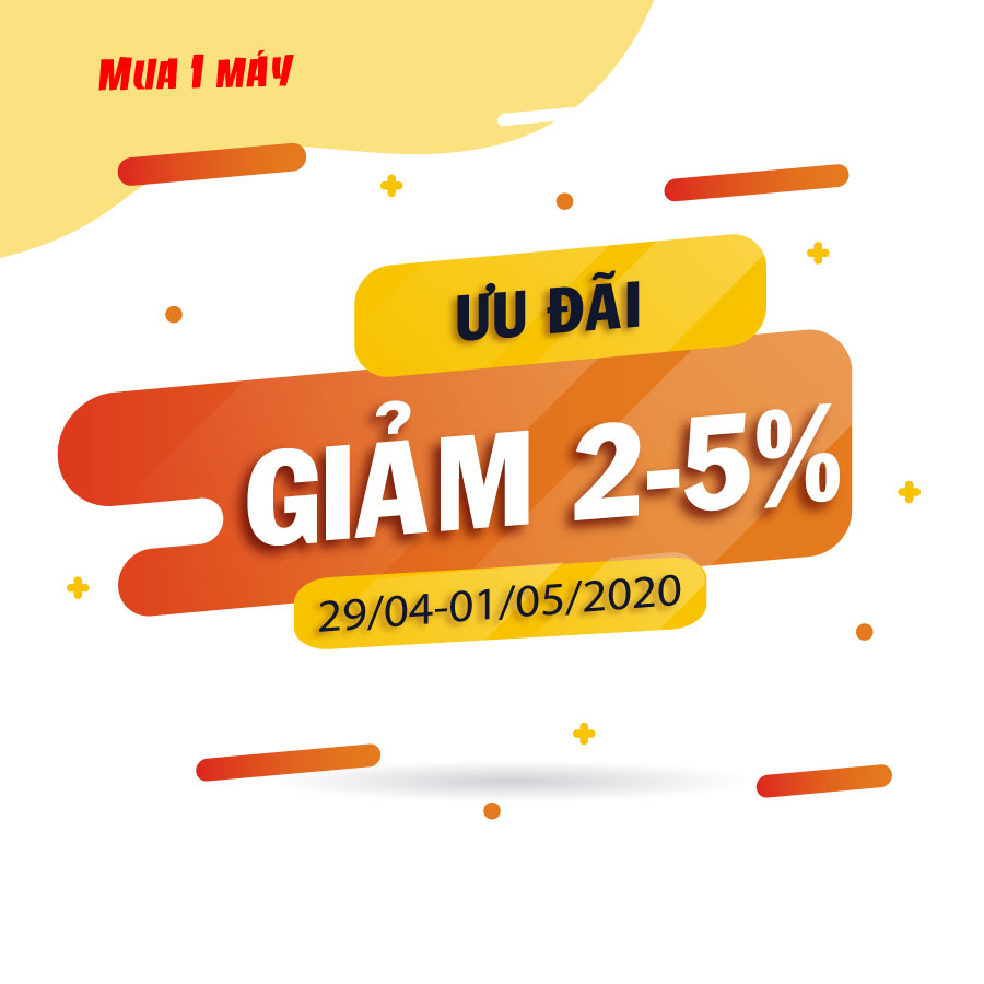 giảm giá khi mua 1 máy | quốc duy