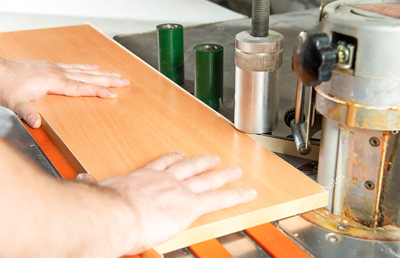 máy dán cạnh đẩy tay | quốc duy