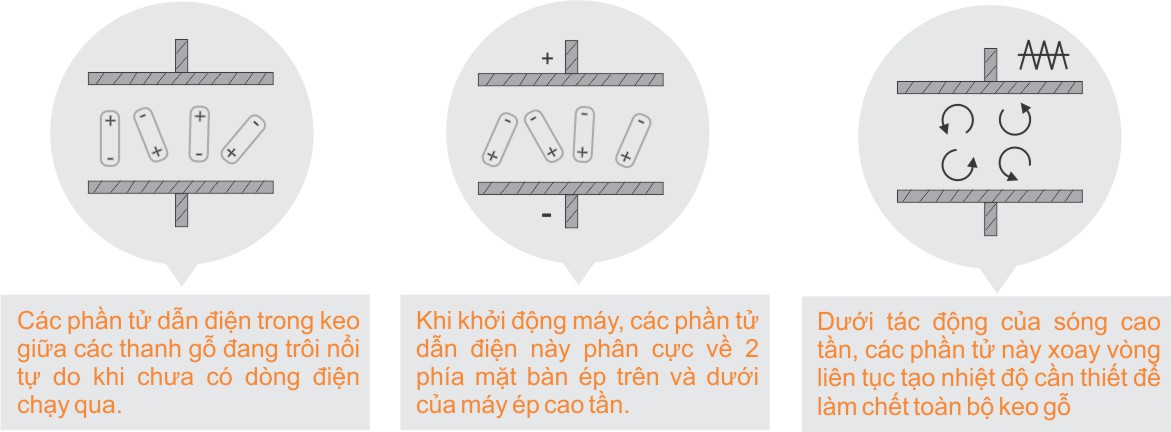 mô tả quá trình phóng sóng cao tần | quốc duy