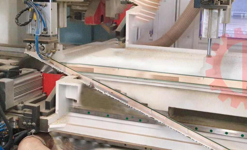 cắt thẳng 4 cạnh cánh cửa gỗ công nghiệp | quốc duy