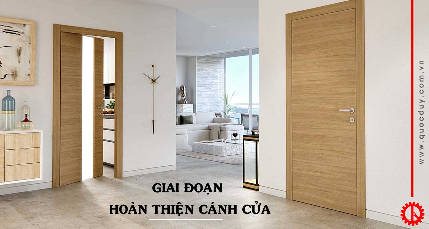 giai đoạn hoàn thiện cánh cưa gỗ công nghiệp | quốc duy