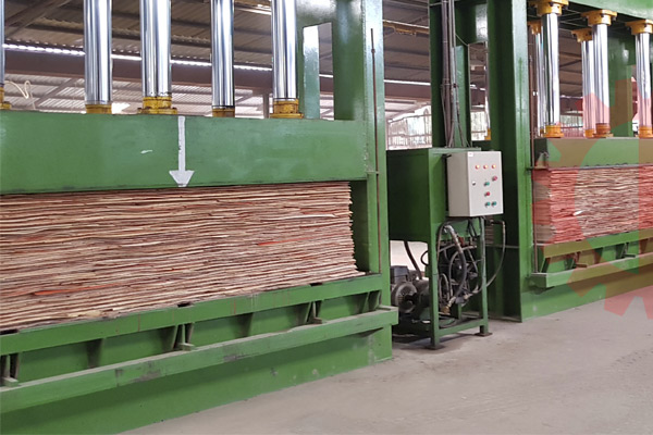 máy ép nguội ván lạng