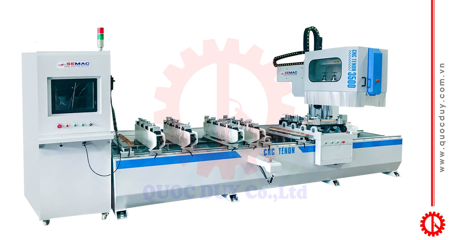 máy phay mộng âm dương cnc SMT4X4-3500RT | quốc duy