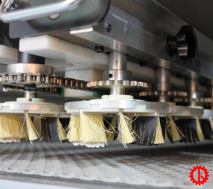 trục đĩa chà nhám chổi | quốc duy