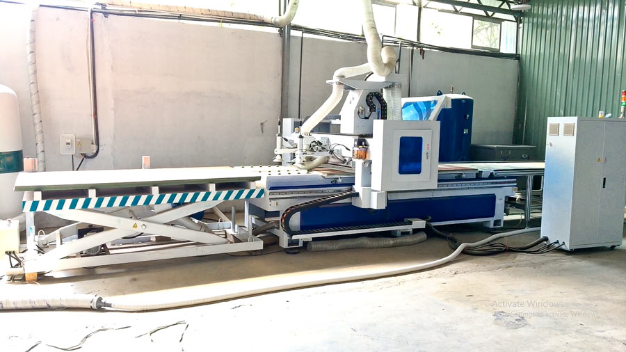 cnc nesting tai xuong khach hang 1