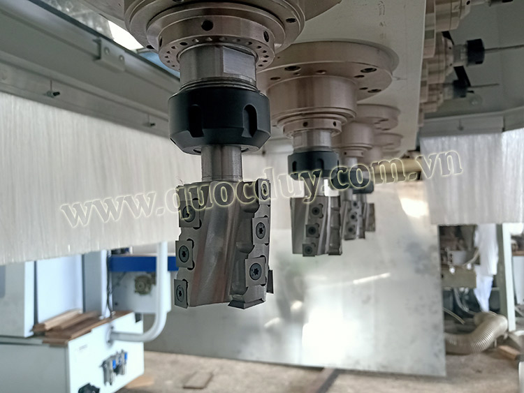 Dao mộng dương máy làm mộng âm dương cnc | Quốc Duy