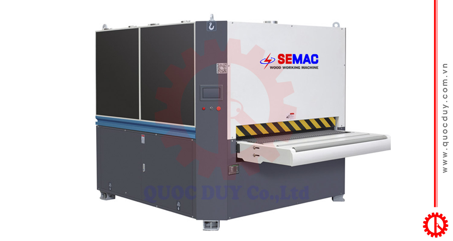 Máy chà nhám chổi 4 hàng trục - SM 1300-4SR | Quốc Duy