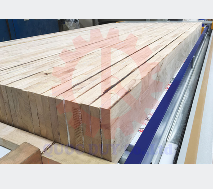 Độ dày ép máy ghép ngang cao tần khổ lớn | Quốc Duy