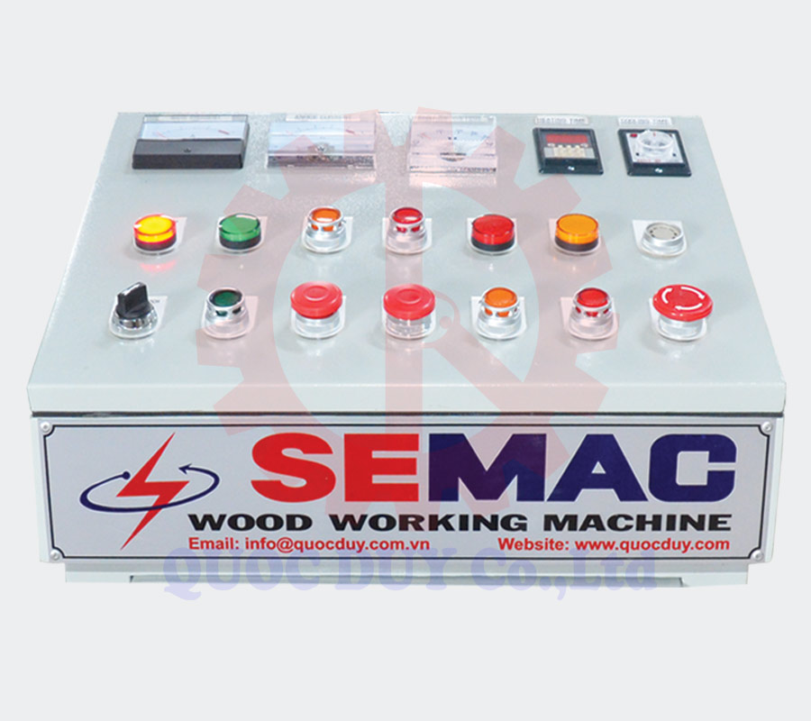 Tủ điều khiển máy ghép ván tấm ngang cao tần khổ lớn | Quốc Duy
