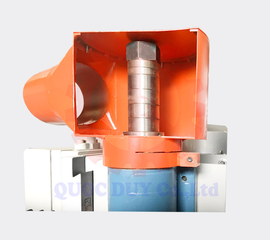 Cụm gắn dao phay máy phay khoan cấy ốc chân ghế | Quốc Duy