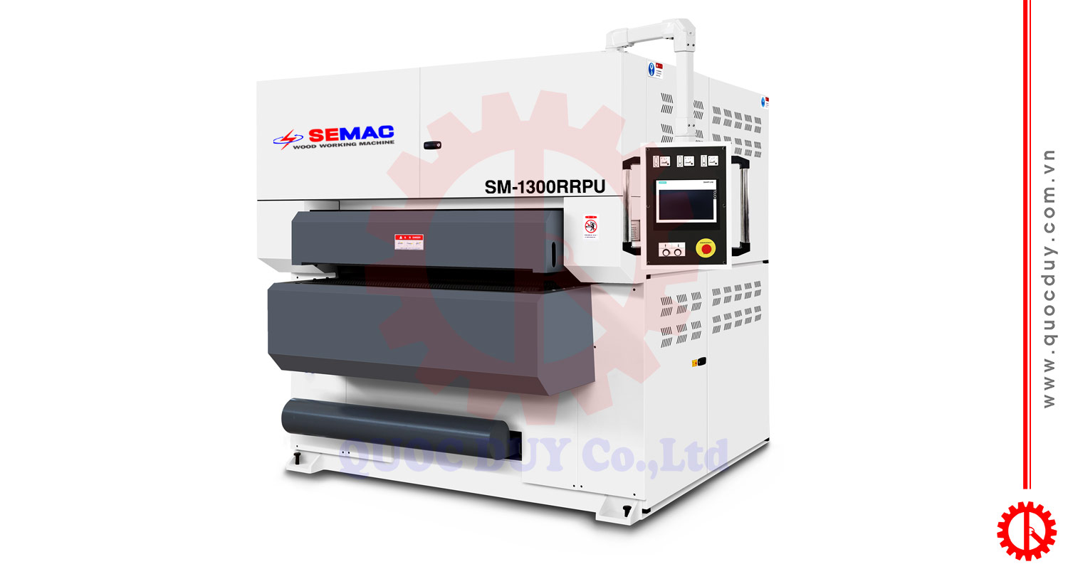 máy chà nhám mặt dưới 3 trục SM 1300RRPU | Quốc Duy