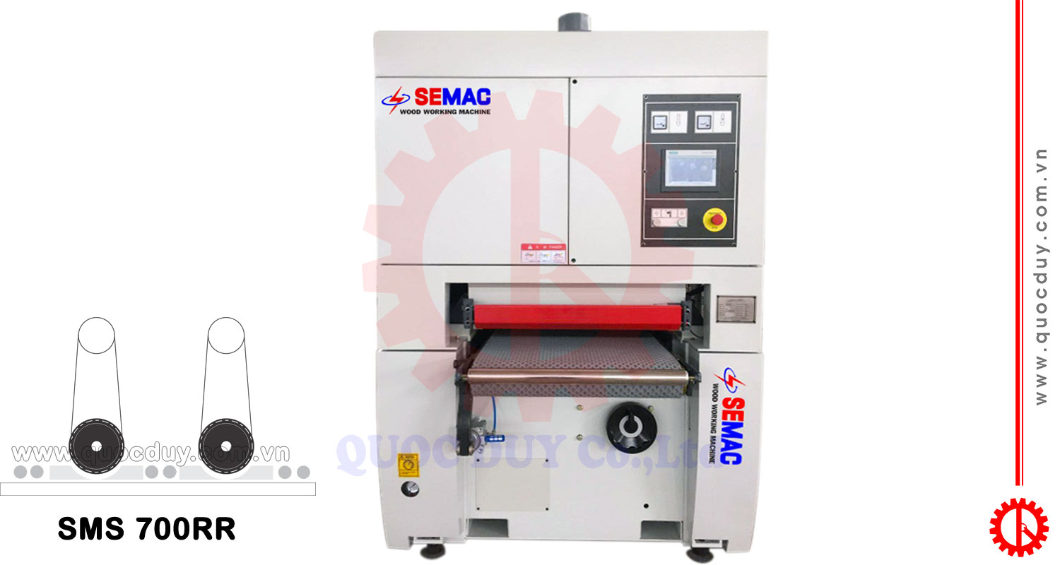 Máy chà nhám sơn 2 trục SMS 700RR | Quốc Duy