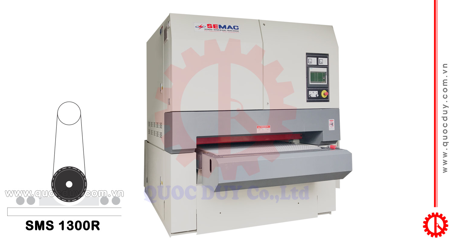 Máy chà nhám sơn khổ ván 1M3 SMS 1300R | Quốc Duy