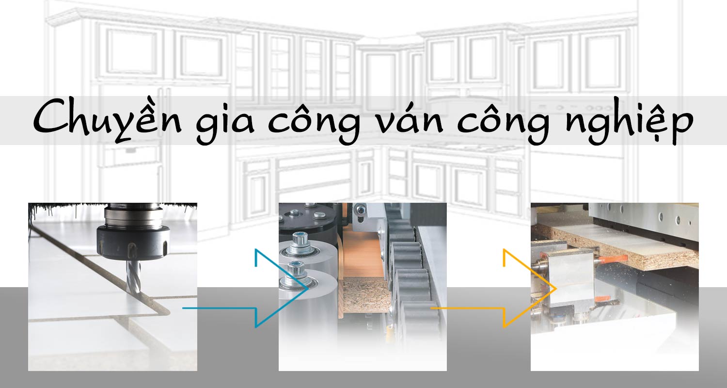 Chuyền gia công ván công nghiệp hàng loạt | Quốc Duy