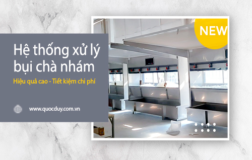hệ thống xử lý bụi chà nhám hiệu quả | Quốc Duy