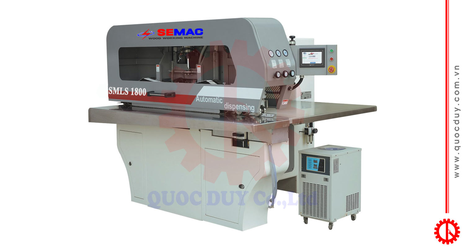 Máy may giáp mí veneer - SMLS 1800 | Quốc Duy