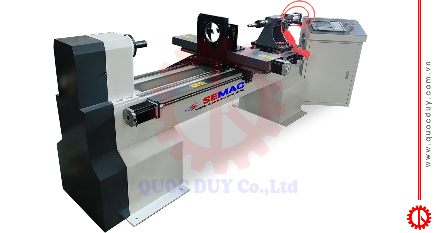 Máy tiện gỗ cnc CW 1020 | Quốc Duy