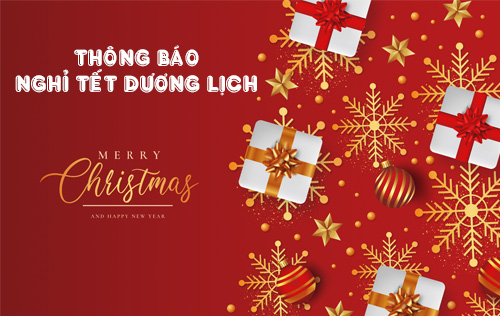 thông báo nghỉ tết dương lịch 2021 | quốc duy
