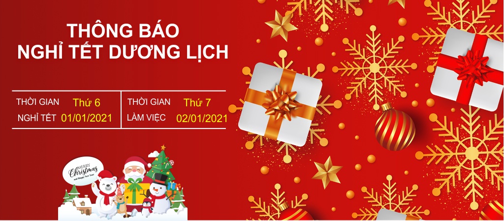 Quốc Duy thông báo nghỉ tết dương lịch 2021