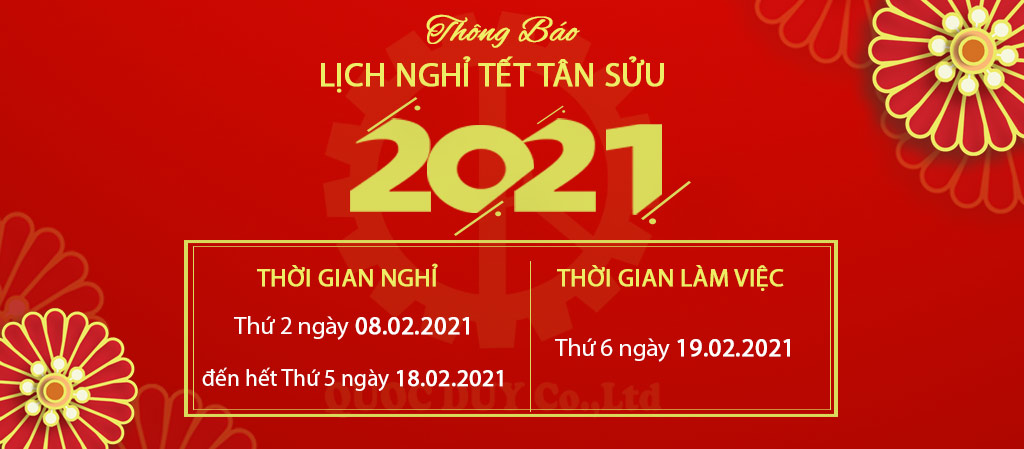 Quốc Duy thông báo thời gian nghỉ tết Nguyên đán Tân Sửu 2021