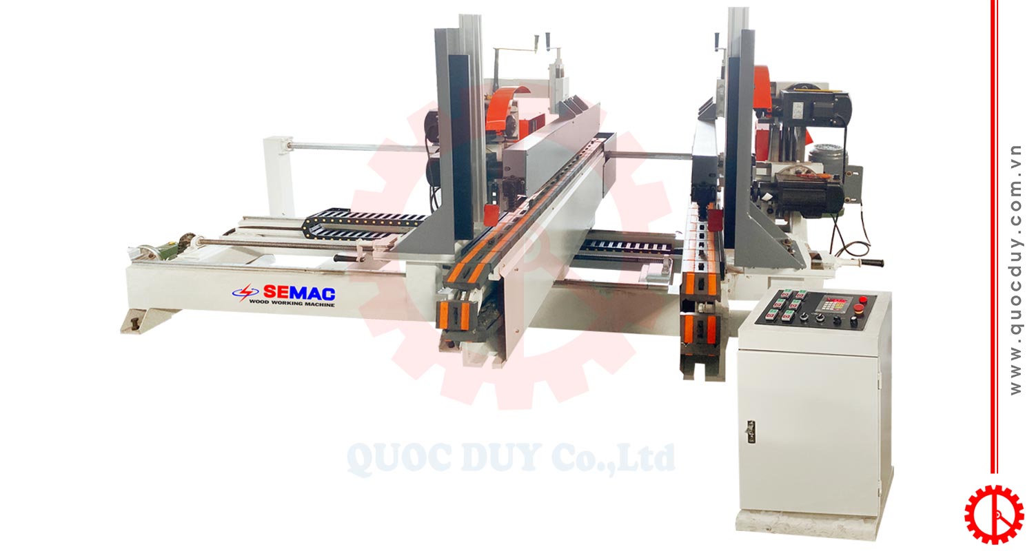 Máy cắt phay 2 đầu Semac SMMX 2025 | Quốc Duy