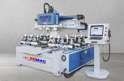 Máy đánh mộng âm CNC 3 đầu | Quốc Duy