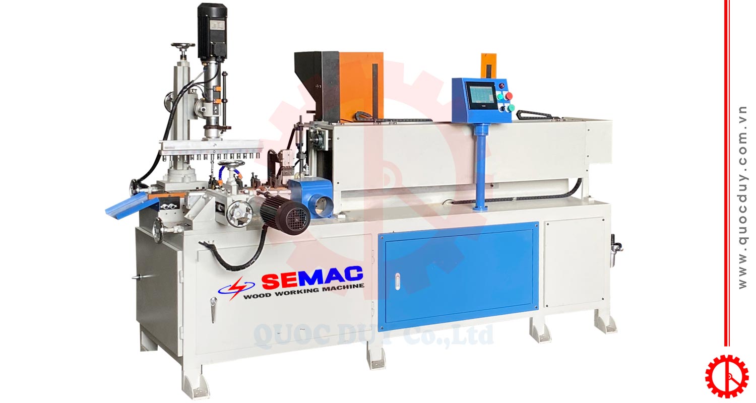 MÁY CẮT KHOAN BỌ THẲNG CNC CẤP PHÔI TỰ ĐỘNG - REC 400 | quốc duy