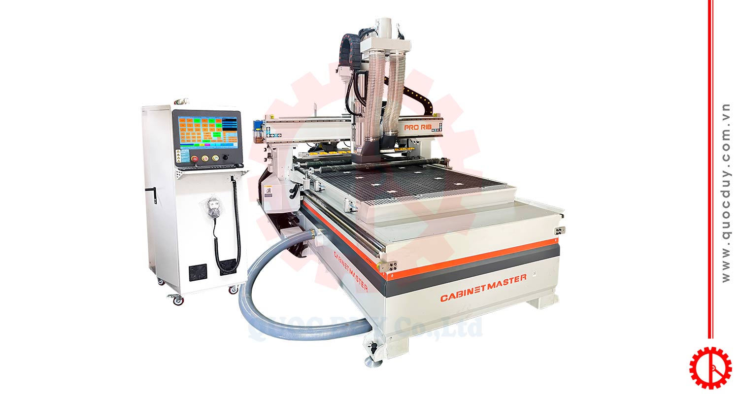 Máy CNC Router thay dao tự động | Quốc Duy
