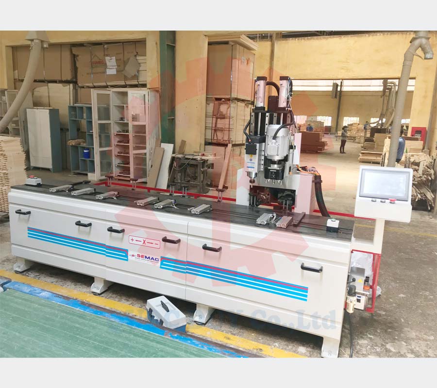 MÁY KHOAN 2 PHƯƠNG CÓ CỤM PHAY - SM 2400 D2R2 Giao máy SM2400 D2R2 tại Đồng Nai