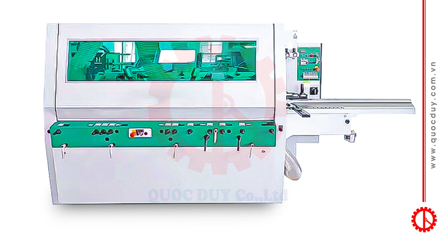 Máy Bào Gỗ 4 Mặt 6 Trục | Quốc Duy