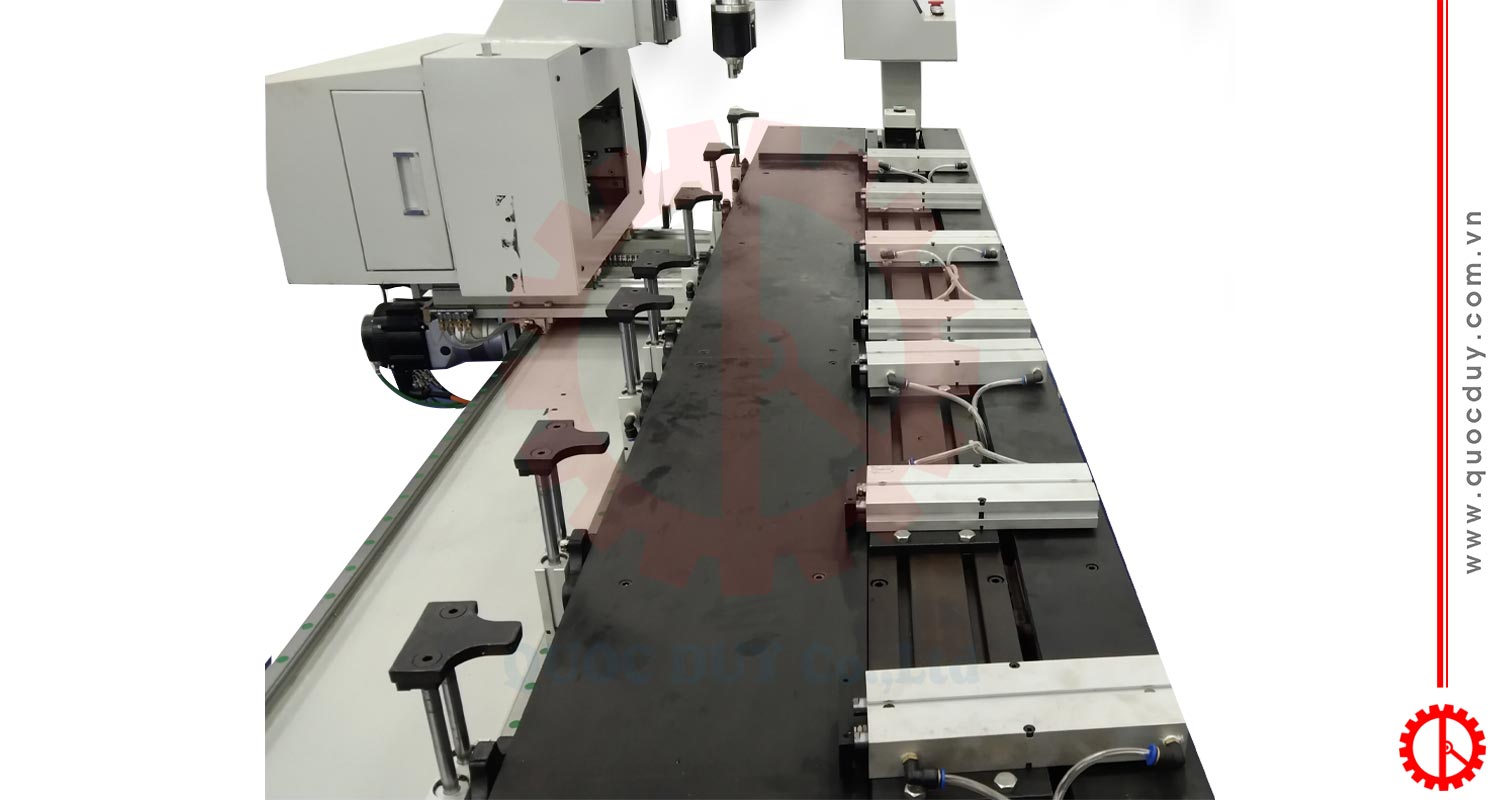 Bàn làm việc Máy khoan phay 2 phương tự động