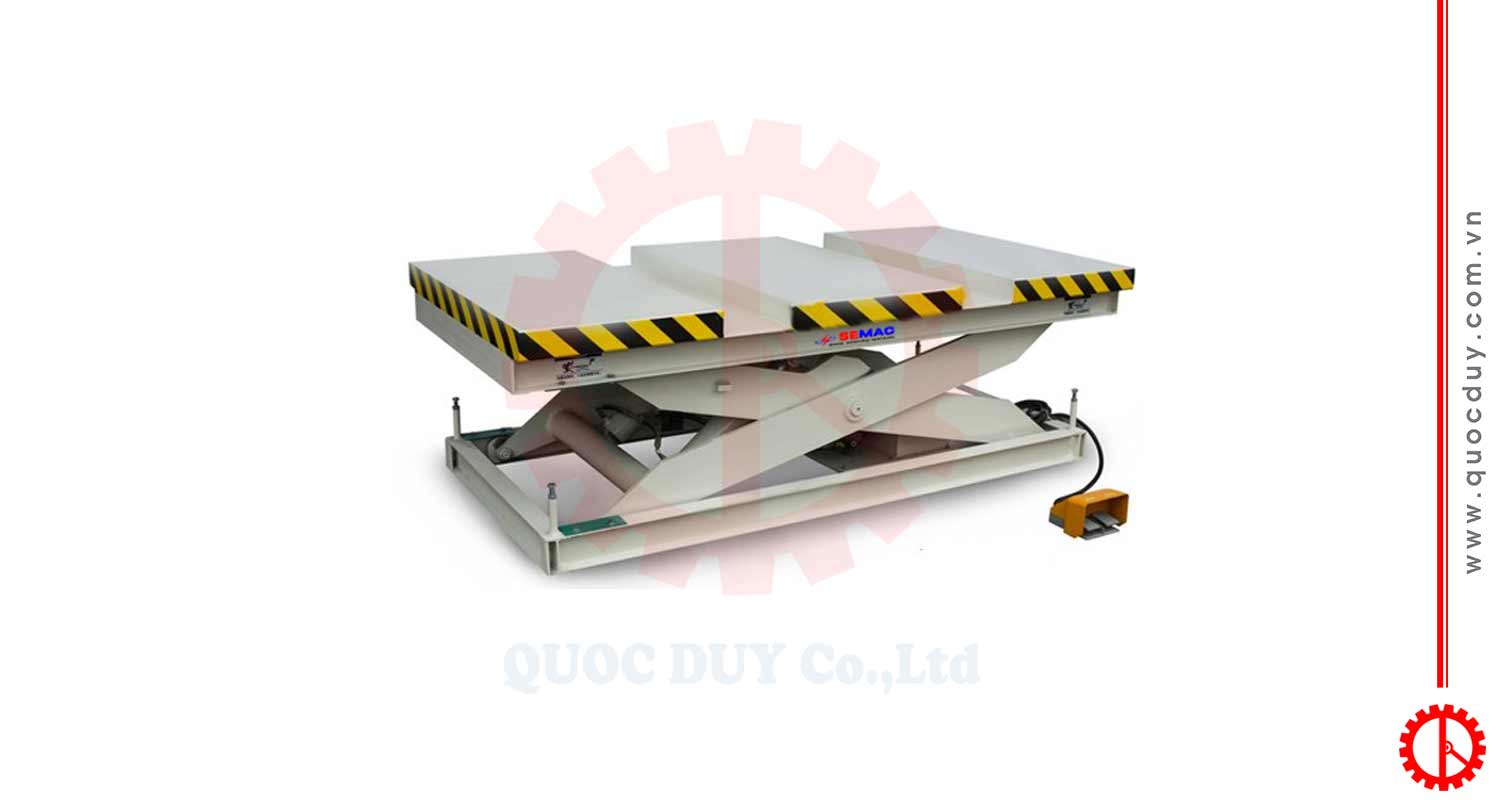bàn nâng hạ phôi tự động | Quốc Duy