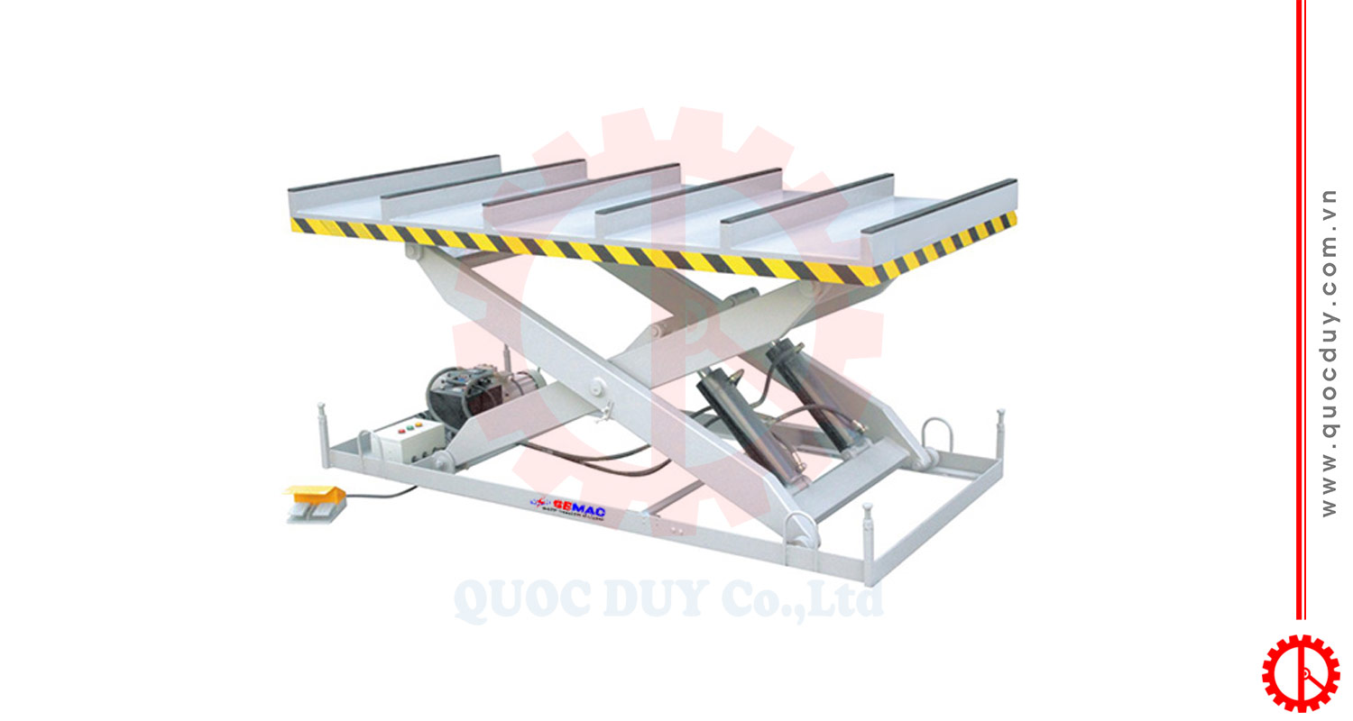 Bàn nâng phôi thủy lực 3 tấn | Quốc Duy