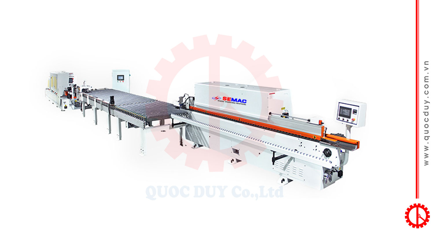 Băng tải chéo máy dán cạnh | QUỐC DUY