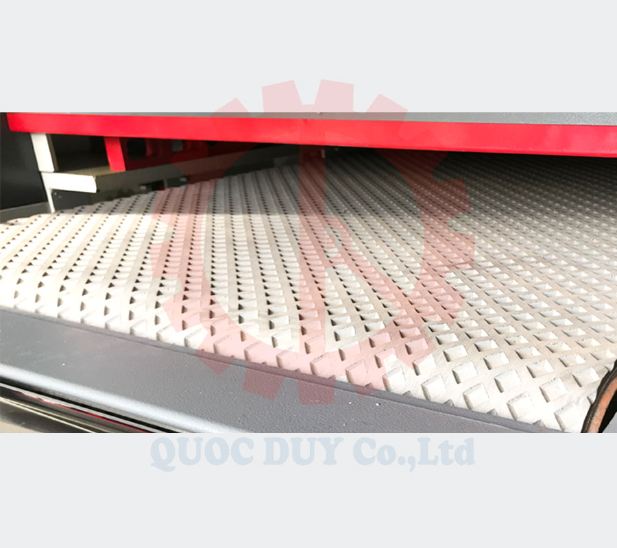 Băng tải máy chà nhám 2 trục | Quốc Duy