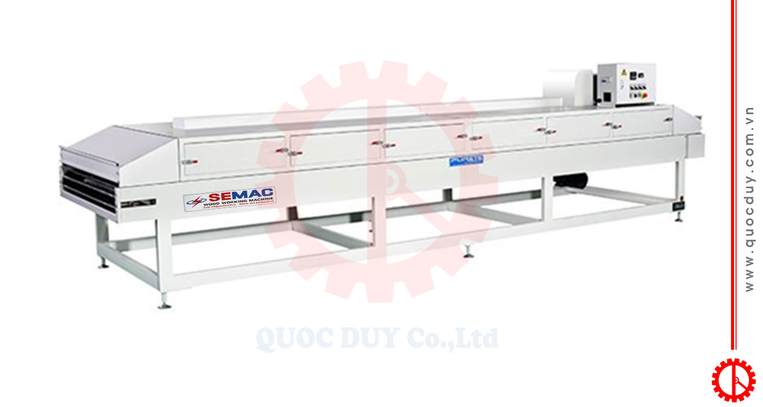 Băng Tải Sấy Đèn IR 6m | Quốc Duy