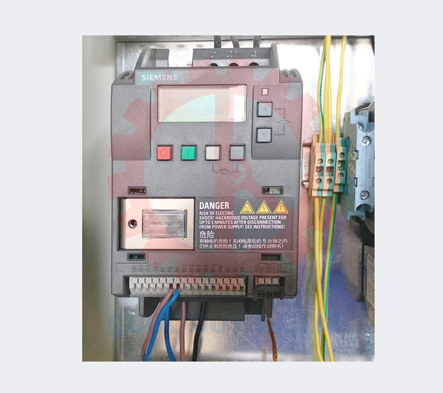 Biến tần máy chà nhám 2 trục | Quốc Duy