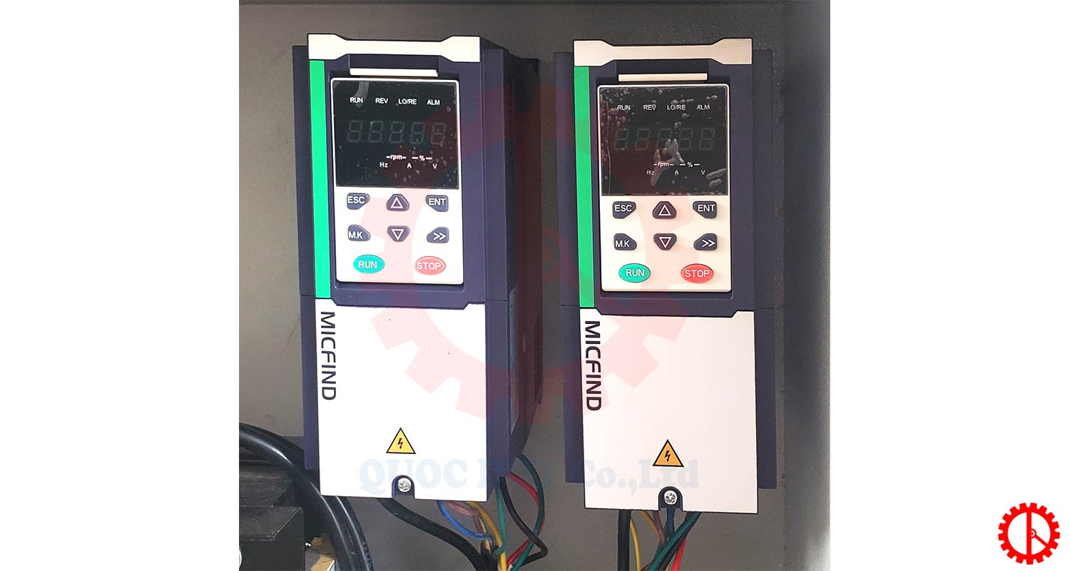 Biến tần máy khoan 2 phương có cụm phay | Quốc Duy Biến tần máy khoan 2 phương có cụm phay | Quốc Duy