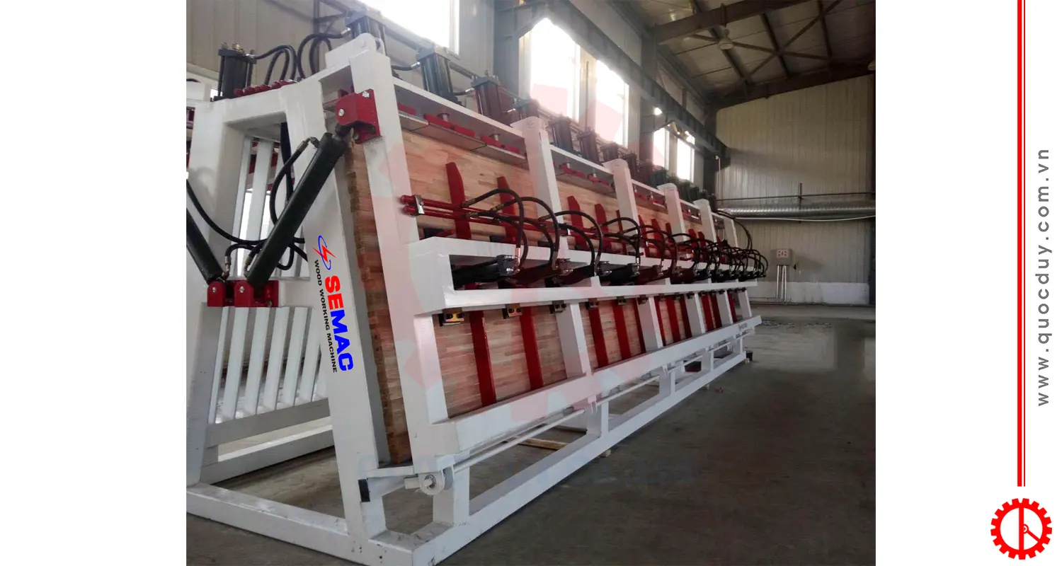 Cảo quay ghép ngang thủy lực | Quốc Duy