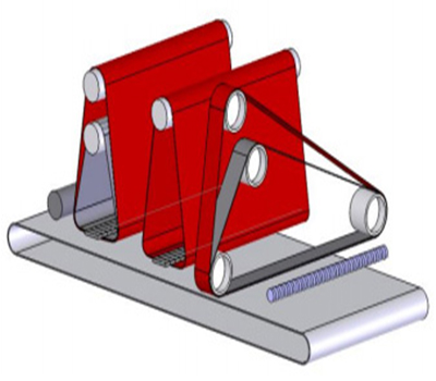 Chà nhám veneer 3 trục | Quốc Duy