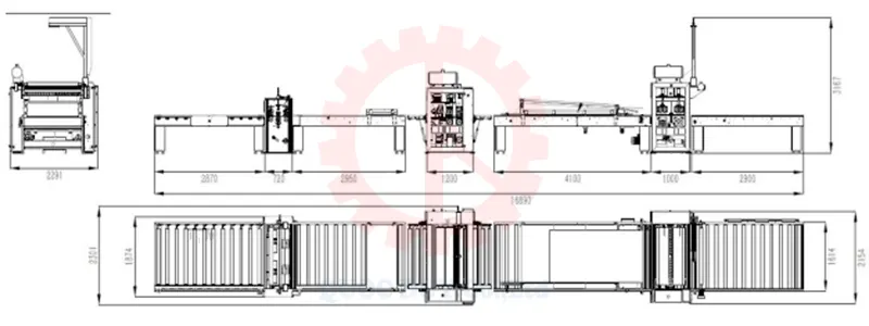 Chi tiết chuyền phủ mặt laminate keo pur | Quốc Duy