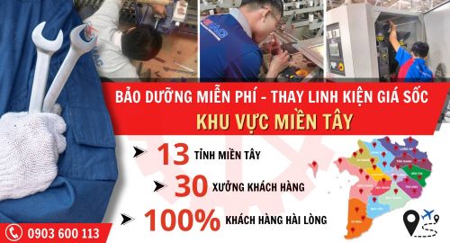 Chương trình bảo dưỡng miễn phí máy chế biến gỗ | Quốc Duy