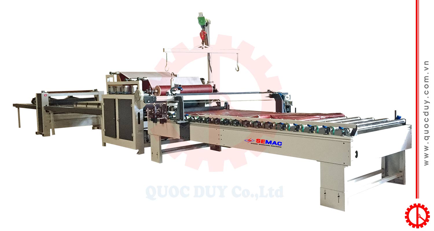 Chuyền máy dán giấy tự động | Quốc Duy