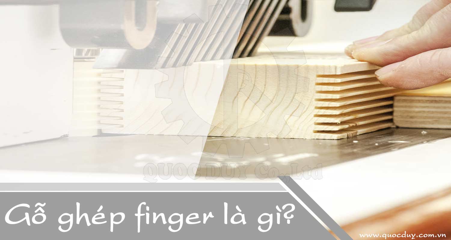 Chuyền máy ghép finger - quy trình sản xuất gỗ ghép thanh | Quốc Duy