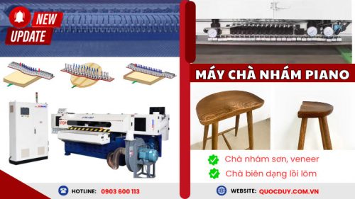 Khám phá công nghệ máy chà nhám veneer piano tự động
